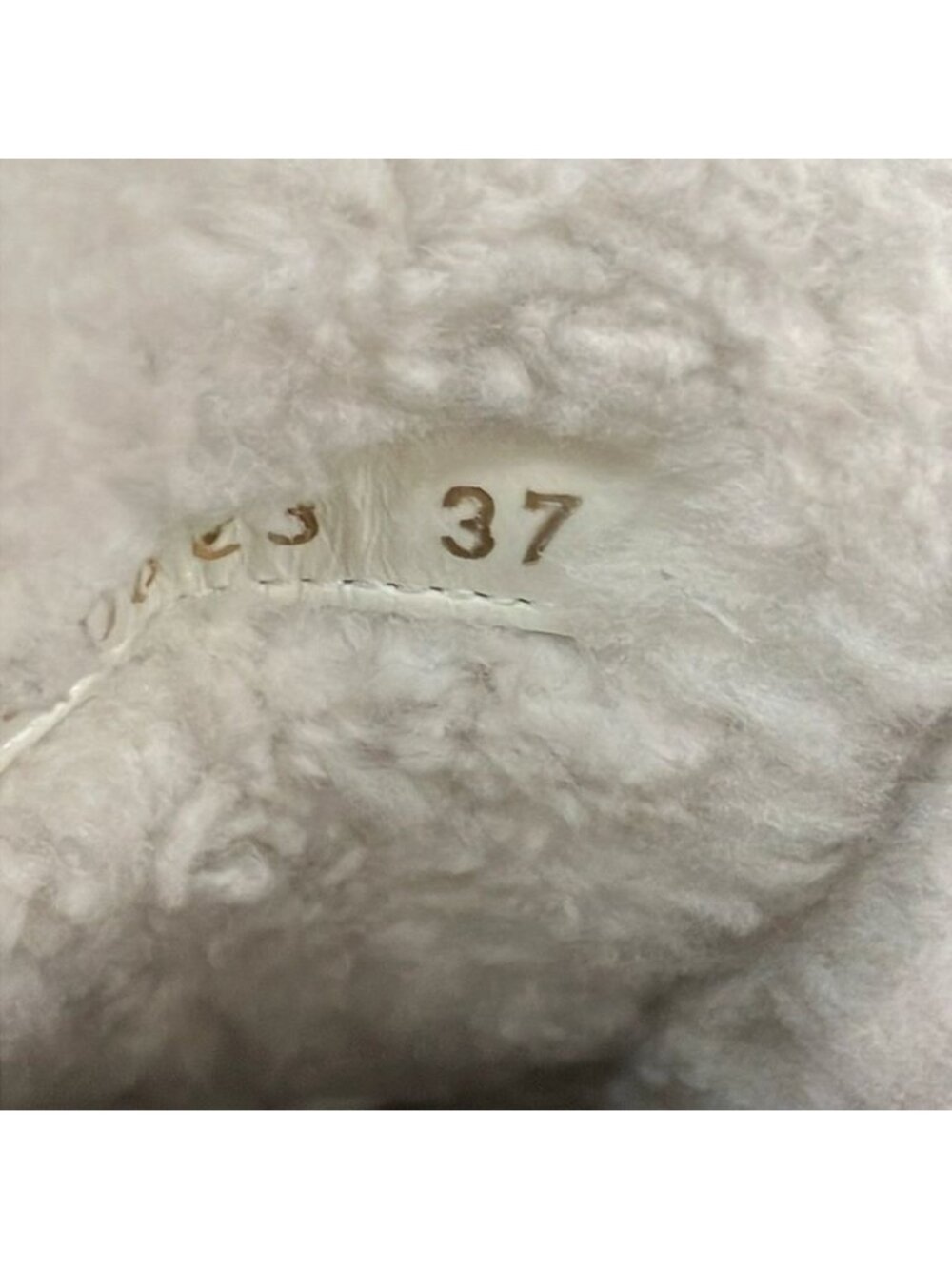 Dior Sneakers 37 White Light Gray Leather Lambskin - Picture 6 of 10